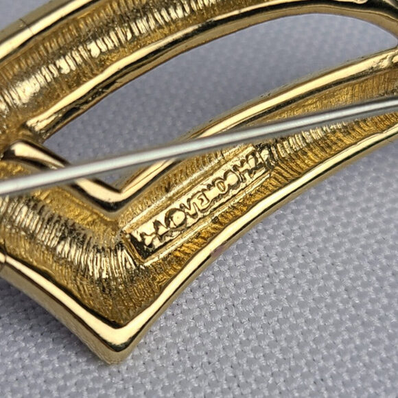 Vintage HA Vendome Purple Bird Brooch - Picture 4 of 6